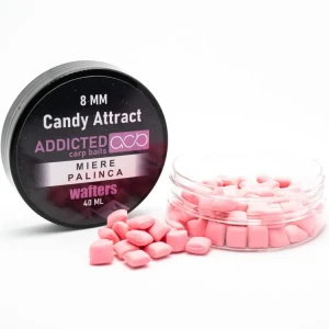 Wafters Addicted Carp Baits Pillow Candy Attract, Miere & Palinca, Roz, 8mm, 40ml Wafters Addicted Carp Baits Pillow Candy Attract, Miere & Palinca, Roz, 8mm, 40ml