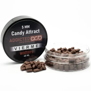 Wafters Addicted Carp Baits Pillow Candy Attract, Veirme, Maro, 5mm, 40ml Wafters Addicted Carp Baits Pillow Candy Attract, Veirme, Maro, 5mm, 40ml