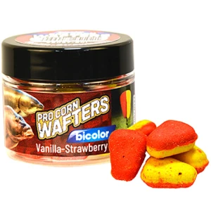 Wafters BENZAR MIX Pro Corn Bicolor, Capsuna & Vanilie, 14mm, 25g
