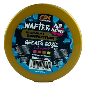 Wafters CPK Apa Rece Premium Competition Mini Method, 5mm, Gheata Rosie, 15g 