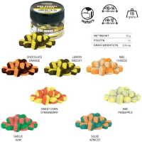 Wafters Carp Zoom Duo Dumbel, NBC-Pineapple, 10-14mm, 15g