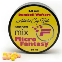 Wafters Dumbell Addicted Carp Baits Fantasy Scopex Mix, 3.8mm