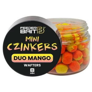 Wafters FEEDER BAIT Mini Czinkers, Duo Mango, 8mm, 25ml Wafters FEEDER BAIT Mini Czinkers, Duo Mango, 8mm, 25ml
