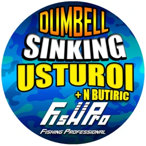 Wafters FISH PRO Dumbell Sinking, Usturoi & N-Butyric, 40g Wafters FISH PRO Dumbell Sinking, Usturoi & N-Butyric, 40g
