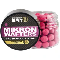 Wafters Feeder Bait Mikron 6mm, 25ml, Capsuna & Peste Wafters Feeder Bait Mikron 6mm, 25ml, Capsuna & Peste
