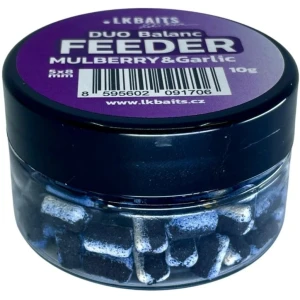 Wafters Lk Baits Balanc Duo Feeder, 5x8mm, Mulberry, 10g/cutie