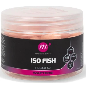 Wafters MAINLINE Fluoro Pink, ISO Fish, 15mm Wafters MAINLINE Fluoro Pink, ISO Fish, 15mm