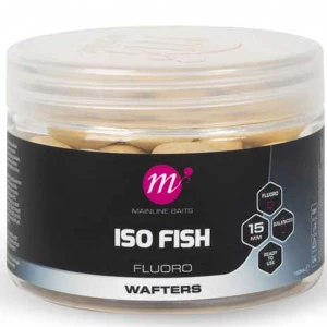 Wafters MAINLINE Fluoro White, ISO Fish, 15mm Wafters MAINLINE Fluoro White, ISO Fish, 15mm