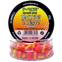 Wafters MG Dumbell Capsuna Peste, 8mm, 25g Wafters MG Dumbell Capsuna Peste, 8mm, 25g