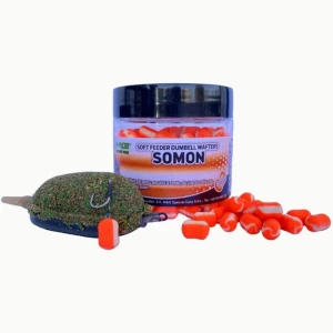Wafters Mg Special Carp Feeder Dumbells, Somon, 8mm, 40g