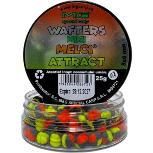 Nou MG Special Carp Wafters Mini Melci, Attract, 8x6mm, 25g