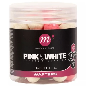 Wafters Mainline Fluo Roz & Alb, Fruitella, 15mm, 250ml Wafters Mainline Fluo Roz & Alb, Fruitella, 15mm, 250ml