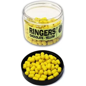 Wafters RINGERS Bandem, Yellow, Chocolate , 6mm, 70g Wafters RINGERS Bandem, Yellow, Chocolate , 6mm, 70g