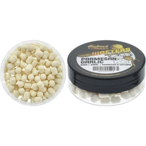 Wafters Select Baits Method Feeder, Usturoi & Parmezan, Alb Fluo, 4mm