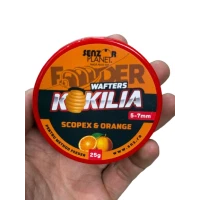 Wafters SENZOR Kokilia, Scopex Orange, 5-7mm, 25g Wafters SENZOR Kokilia, Scopex Orange, 5-7mm, 25g