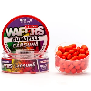 Wafters Senzor Planet Dumbells, Capsuna, 6-8-10mm, 30g Wafters Senzor Planet Dumbells, Capsuna, 6-8-10mm, 30g