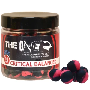 Wafters THE ONE Critical Balanced, Roz / Negru, Capsuna / Scoica, 10mm, 50g Wafters THE ONE Critical Balanced, Roz / Negru, Capsuna / Scoica, 10mm, 50g