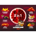 Wafters ZFISH Smoke Hurricane 8-10mm, Mulberry-Plum, 30g(100buc)