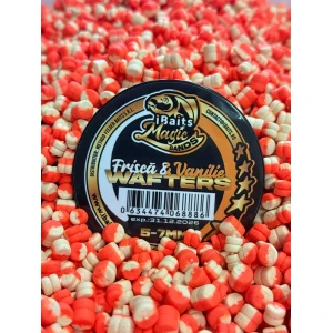 Wafters Ibaits Magic Bands, Frisca Vanilie, 5-7mm, 40ml