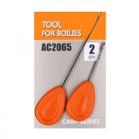 Croseta si Burghiu Orange pentru Boilies 2buc 9.5+6cm Croseta si Burghiu Orange pentru Boilies 2buc 9.5+6cm