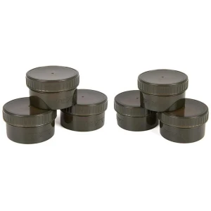 Borcan Fox Edges Hookbait Pots Half, 6buc/pac