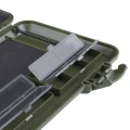 Cutie GOLDEN CATCH G.Carp Flat Tackle Box, 34.5x17.5x7.5cm