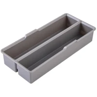 Cutie Guru Rigida Divided Shallow Insert 17.8x8x3.3cm Cutie Guru Rigida Divided Shallow Insert 17.8x8x3.3cm