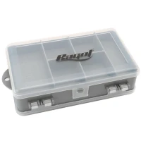 Cutie Plastic Ragot Dubla, 10 Compartimente, Clear, 15x9x4.5cm