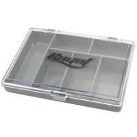 Cutie Plastic Ragot Dubla, 6 Compartimente, Clear, 12.2x9x2.5cm