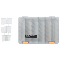 Cutie pentru Naluci SAVAGE GEAR Tip 5A Smoke, 27.5x18x4.5cm Cutie pentru Naluci SAVAGE GEAR Tip 5A Smoke, 27.5x18x4.5cm