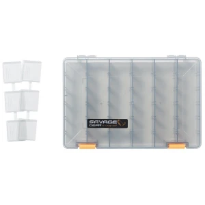 Cutie Pentru Naluci Savage Gear Tip 5a Smoke, 27.5x18x4.5cm