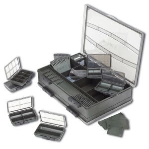 Set Cutii Pentru Accesorii Fox F Box Deluxe Medium Double