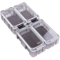 Set Cutii ZECK Magnetice Impermeabile S, 8x4.1x2.2cm