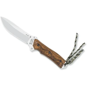 Cutit Nieto Warfare Miner Lemn,lama=130mm Cu Teaca