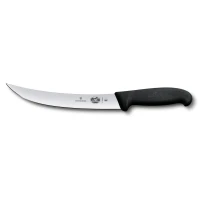 Cutit Bucatarie Victorinox Breaking Knife, Fibrox, Curved, Lama 20cm, Negru