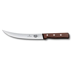 Cutit Bucatarie Victorinox Breaking Knife, Lama Curbata 25cm, Lemn, Maro Cutit Bucatarie Victorinox Breaking Knife, Lama Curbata 25cm, Lemn, Maro