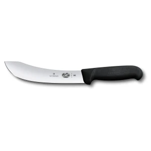 Cutit De Jupuit Victorinox Skinning Knife, German Type, Fibrox, Lama 18cm, Negru
