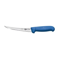 Cutit Dezosat Victorinox, Boning Knife, Curved, Fibrox, Lama Flexibila 12cm, Albastru