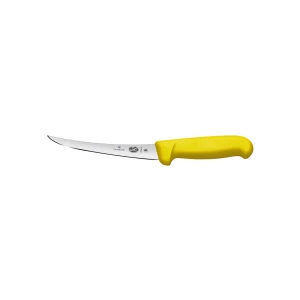 Cutit Dezosat Victorinox Fibrox Boning Knife, Curbat, Lama 15cm, Galben Cutit Dezosat Victorinox Fibrox Boning Knife, Curbat, Lama 15cm, Galben