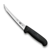 Cutit Dezosat Victorinox Fibrox Boning Knife, Curbat, Lama 15cm, Negru
