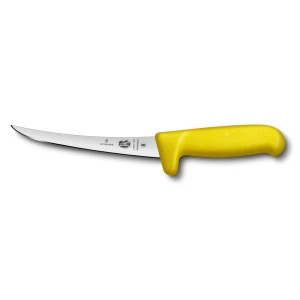 Cutit Dezosat Victorinox Safety Grip Boning Knife, Fibrox, Lama Flexibila 15cm, Galben
