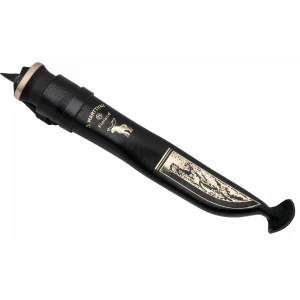 Cutit Marttiini Oy Moose Black Hirvi 547021w Carbon, Birch, Black Wooden Box, Lama=90mm