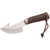 Cutit Muela Raccon-8a With Hook, Stag Deer Handle