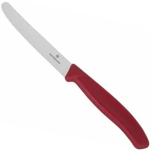 Cutit VICTORINOX Swiss Classic Tomato And Table Knife Red, 11cm, 1buc/pac