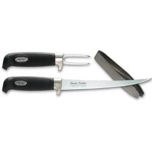 Set Marttiini Fisherman\'s Condor Kitchen Professional, Cutit Filetat + Furculita + Gift Box