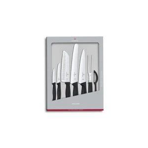 Set 7 Cutite Bucatarie Victorinox Swiss Classic, Negru