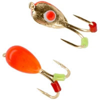 Dandineta Mikado Ice Bug Tungsten, Orange Gold, 0.8g, 4mm, 4buc/plic 