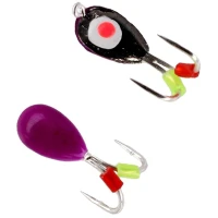 Dandineta Mikado Ice Bug Violet, Black, 0.8g, 4mm, 4buc/plic 