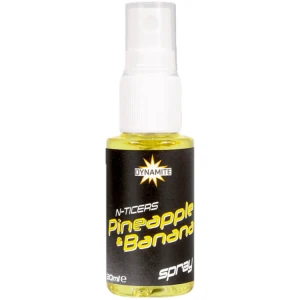 Atractant Dynamite Baits N-ticers Spray, Pineapple & Banana, 30ml