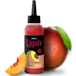 Fluo Smoke Dip Delphin D Snax Liquix, Mango & Piersica, 100ml